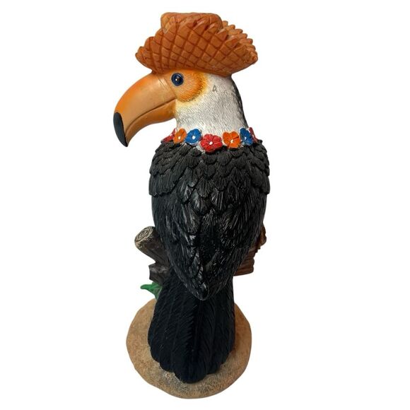 Parrot Island Time Statue 8” - Picture 3 of 5